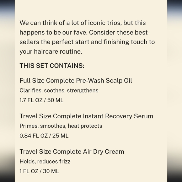 2 NIB JVN Trusted Tri Essentials Set - Picture 8 of 8